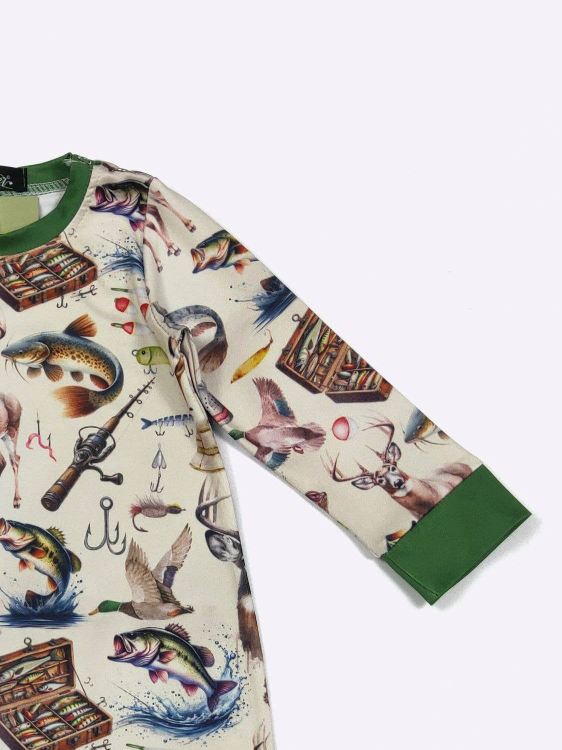 Hunt Fish Boy Romper