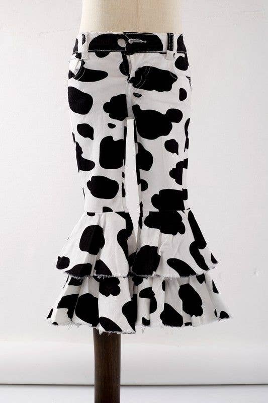 Cow Denim Flares