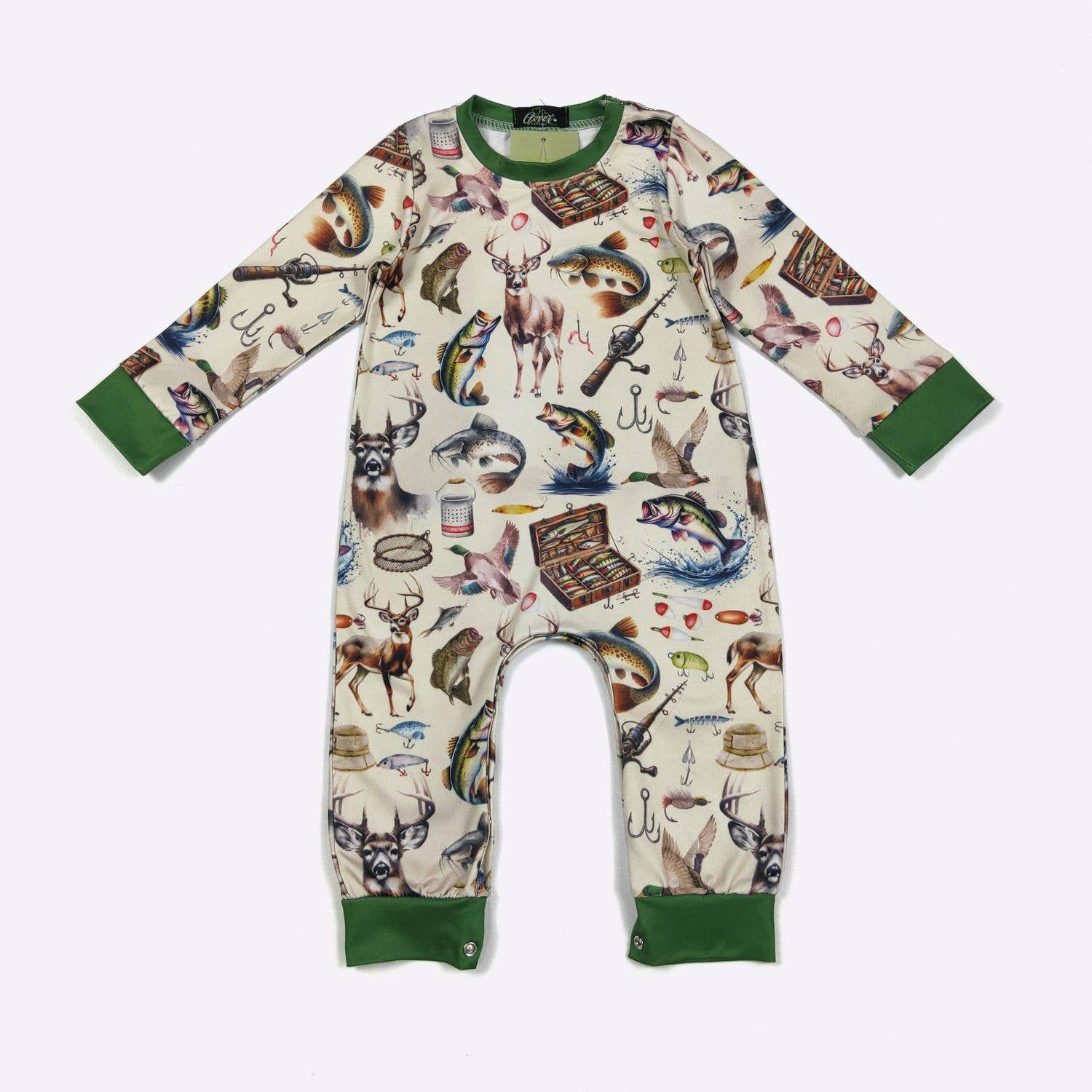 Hunt Fish Boy Romper