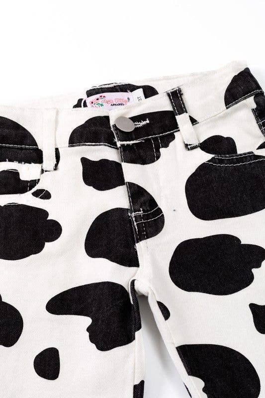 Cow Denim Flares