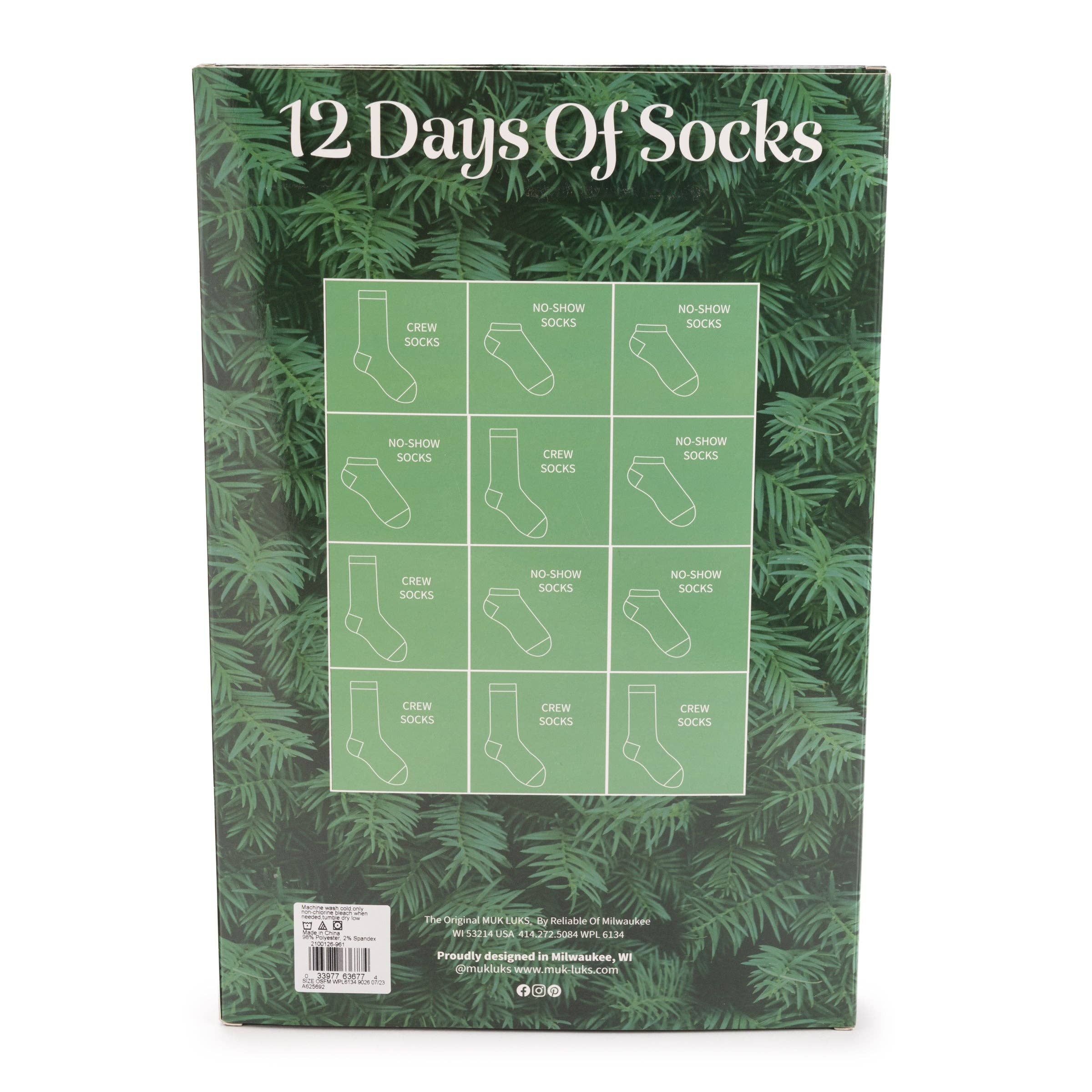 Men's 12 Days of Socks
