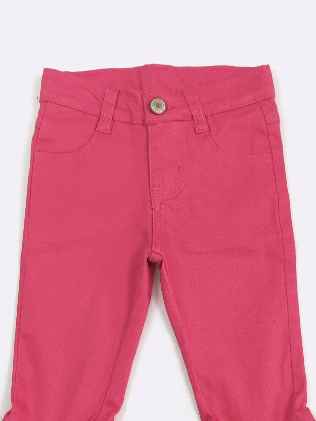 Hot Pink Denim Flares