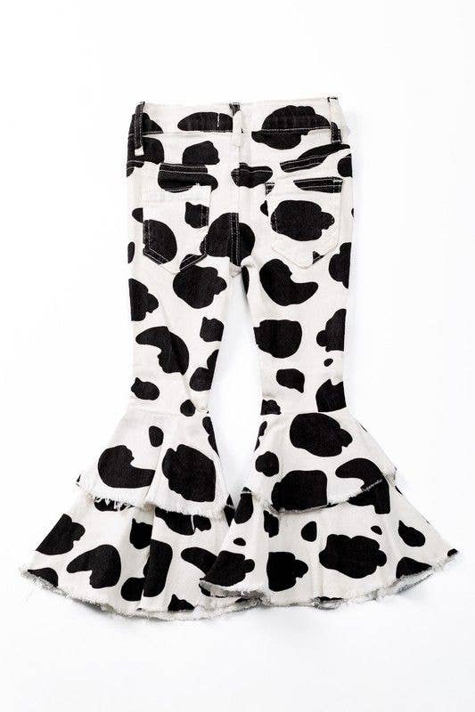 Cow Denim Flares