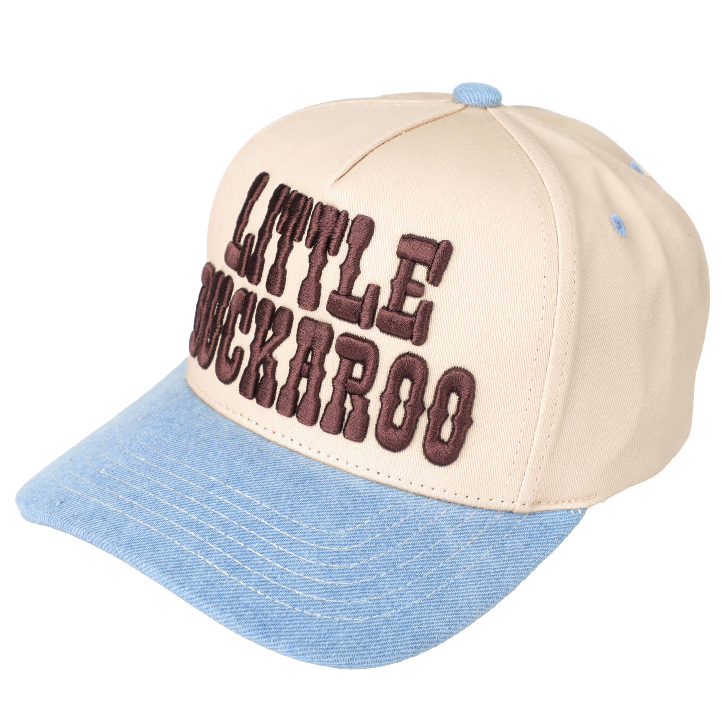 C.C LITTLE BUCKAROO Embroidered KIDS Snapback Cap