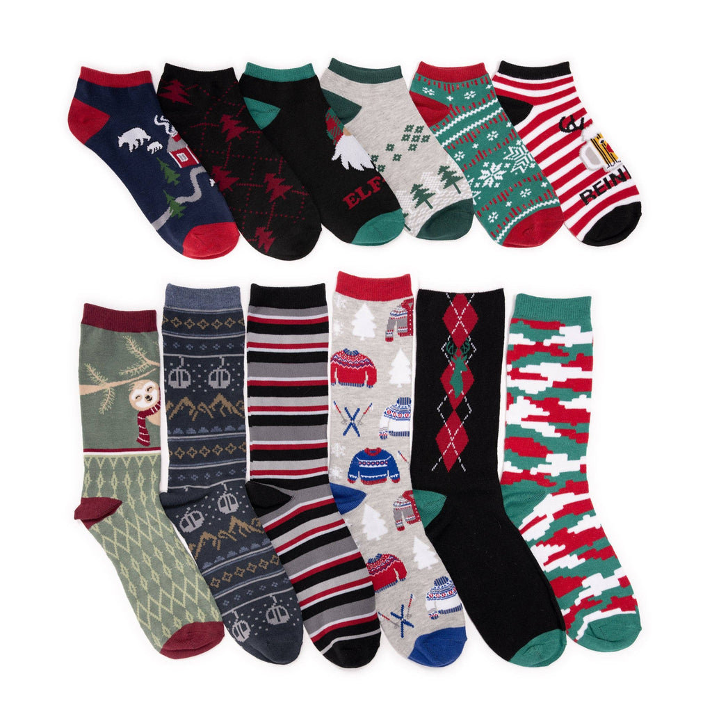 Men's 12 Days of Socks