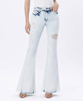 HIGH RISE SUPER FLARE JEANS F4743